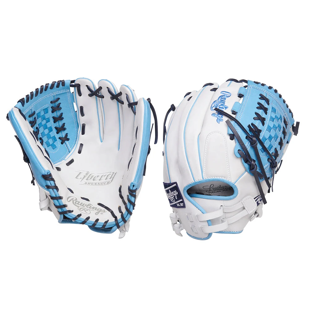 Rawlings Liberty Advanced Color Sync 12.5” Fastpitch Softball Glove: RLA125-18WCBM Fastpitch Softball Gloves 3 Rawlings Liberty Advanced Color Sync 12.5” Fastpitch Softball Glove: RLA125-18WCBM Fastpitch Softball Gloves