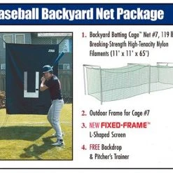 JUGS Baseball Backyard Net Package