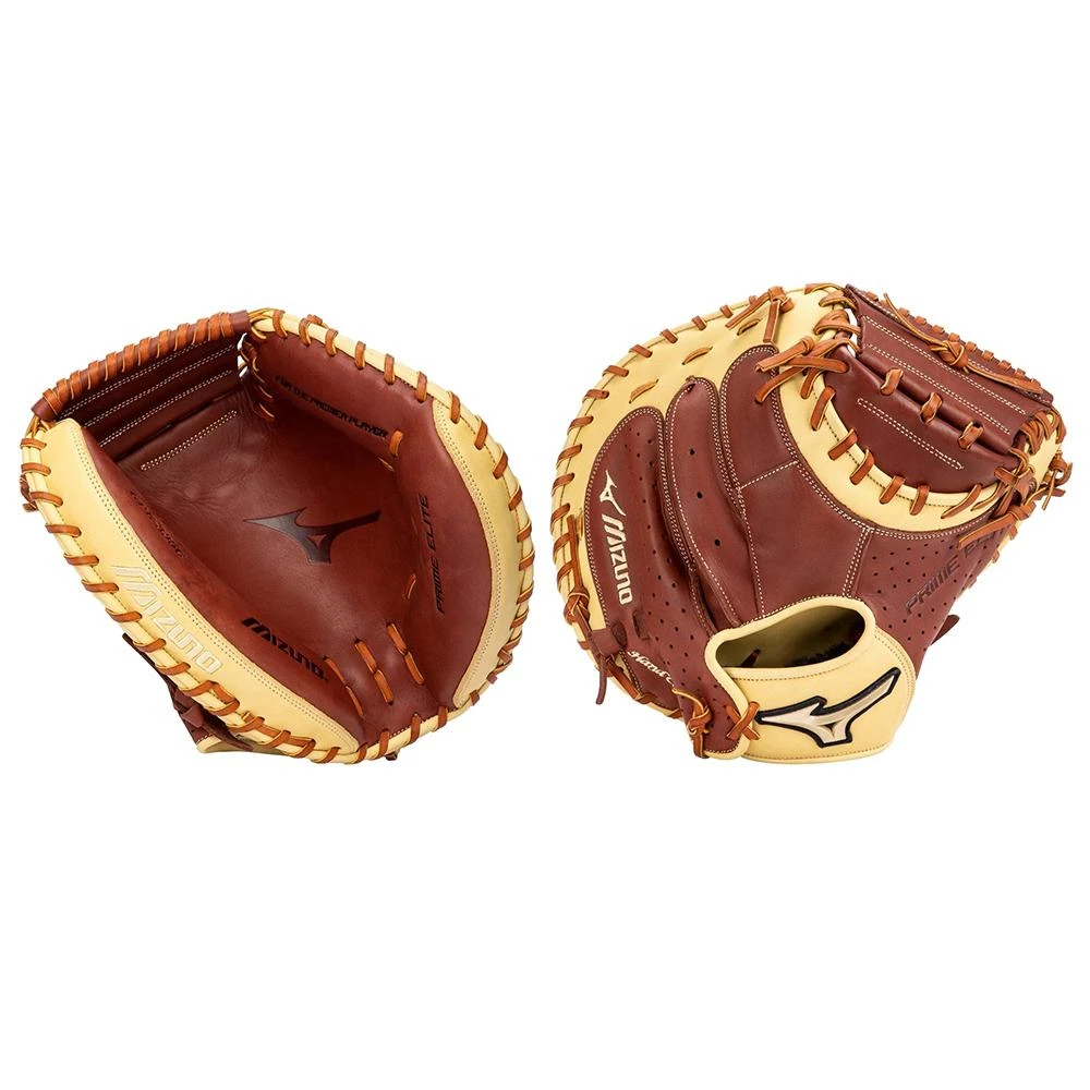 Baseball Catcher's Mitts Mizuno Prime Elite Baseball Catcher's Mitt 33.5": GPE335C 3 Baseball Catcher's Mitts Mizuno Prime Elite Baseball Catcher's Mitt 33.5": GPE335C