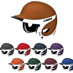 Batting Helmets Worth Liberty Matte Away Batting Helmet (Orange Only)