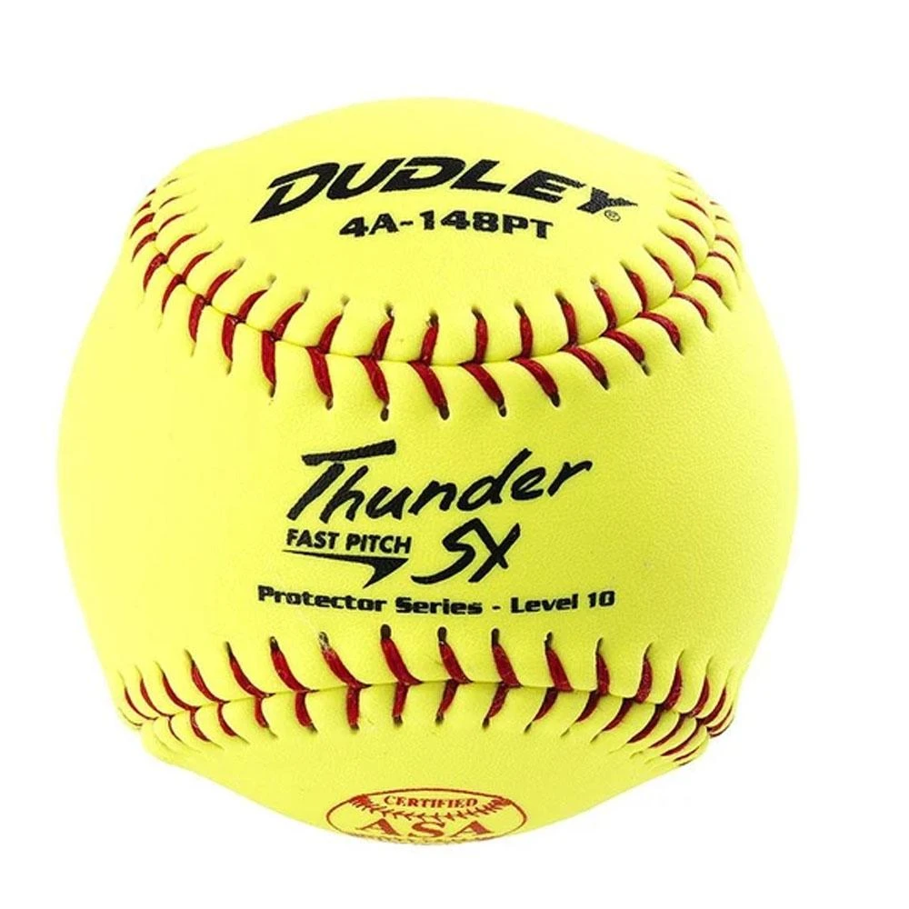 Dudley Thunder SY Protector Series 11 Inch USA (ASA) Level 10 Fastpitch Softball - One Dozen: 4A148PT Fastpitch Softballs 3 Dudley Thunder SY Protector Series 11 Inch USA (ASA) Level 10 Fastpitch Softball - One Dozen: 4A148PT Fastpitch Softballs