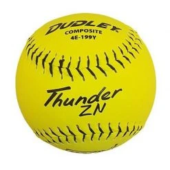 Dudley Thunder ZN Hycon ICON NSA .44 400 12 Inch Softball - One Dozen: 4E199Y