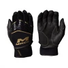 Miken Adult Softball Batting Gloves: MBGGLD 1 Miken Adult Softball Batting Gloves: MBGGLD