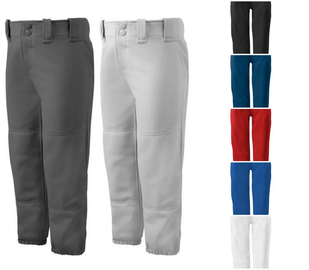 Mizuno Girl's Belted Low Rise Pants: 350462 4 Mizuno Girl's Belted Low Rise Pants: 350462