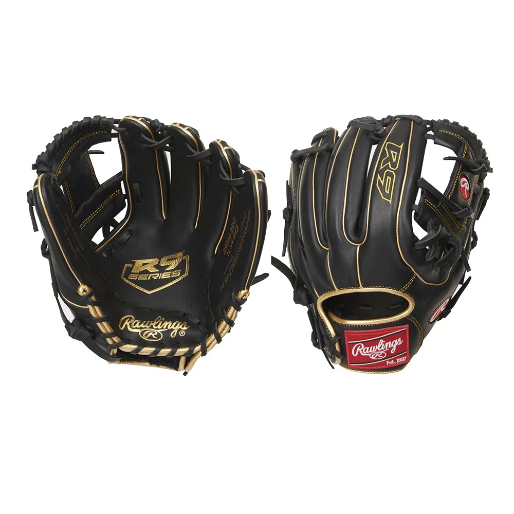 Rawlings R9 Series 11.5” Baseball Glove: R9314-2BG Baseball Gloves 3 Rawlings R9 Series 11.5” Baseball Glove: R9314-2BG Baseball Gloves