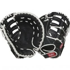 Fastpitch Softball Gloves Rawlings Shut Out Fastpitch Softball First Base Mitt 13": RSOFBMBW