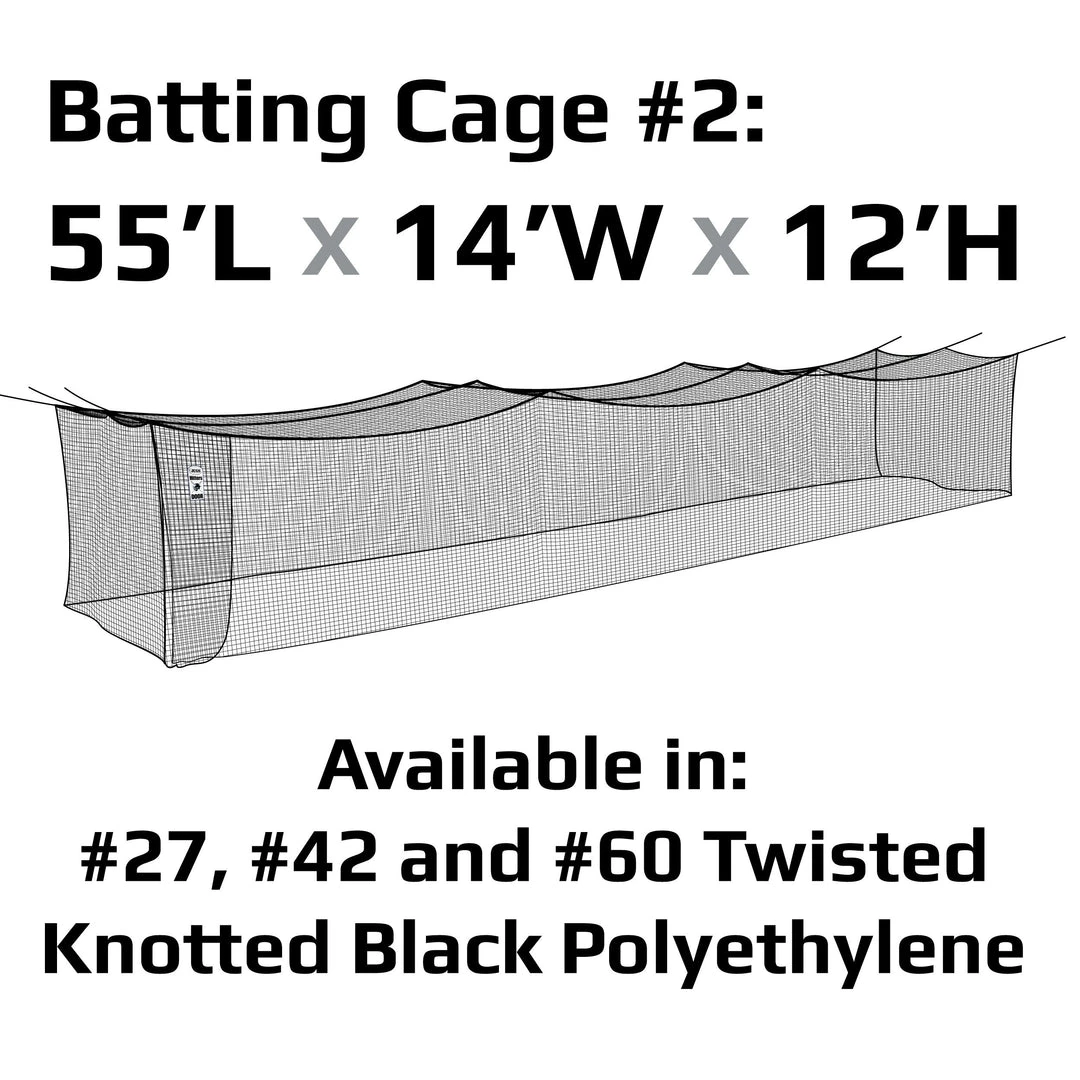 JUGS #2 Cage Twisted Knotted Polyethylene #60 Net 55 X 14 X 12: N2005 4 JUGS #2 Cage Twisted Knotted Polyethylene #60 Net 55 X 14 X 12: N2005