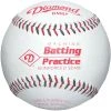 Diamond Leather Pitching Machine Baseball (Dozen): DMBP Baseballs