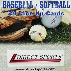 Glover's Baseball-Softball Line-Up Cards Accessories