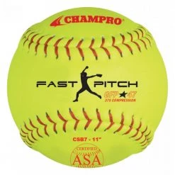 Champro ASA 11 Inch Fastpitch Softball - One Dozen: CSB7 Fastpitch Softballs