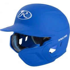 Rawlings Mach Matte Batting Helmet With Extension Flap: MACHEX Batting Helmets