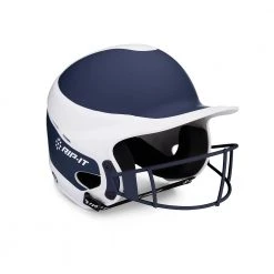 Batting Helmets Rip-It Vision Pro Two Tone Matte Softball Batting Helmet: VP2TM