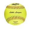 Rawlings Little League 12 Inch Leather Fastpitch Softball - One Dozen: PX2RYLLL