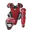 Wilson Sporting Goods Wilson C1K™ Adult Catcher’s Gear Set (NOCSAE Approved): WTA4603