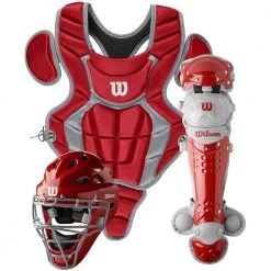Wilson Sporting Goods Wilson C200 3-Piece Youth Baseball Catcher’s Set: WB57116 12 Wilson Sporting Goods Wilson C200 3-Piece Youth Baseball Catcher’s Set: WB57116