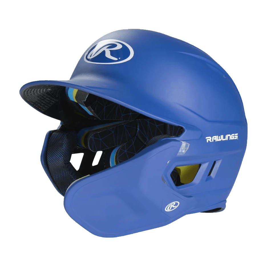 Rawlings Mach Adjust Senior Matte Baseball Batting Helmet With Adjustable Face Guard: MA07S 4 Rawlings Mach Adjust Senior Matte Baseball Batting Helmet With Adjustable Face Guard: MA07S