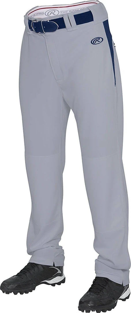Rawlings Adult Semi-Relaxed V-Notch Plated Baseball Pants: BPVP2 8 Rawlings Adult Semi-Relaxed V-Notch Plated Baseball Pants: BPVP2