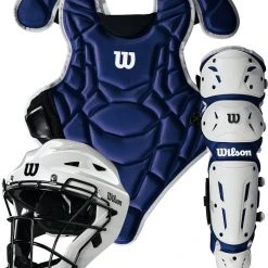 Wilson Sporting Goods Wilson EZ Gear 2.0 Youth Baseball Catcher’s Set Size S/M: WB572020 Catcher's Sets