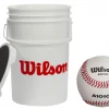 Wilson Sporting Goods Wilson Bucket Of Baseballs With 3 Dozen A1010 X-Outs Baseballs Combo 2 Wilson Sporting Goods Wilson Bucket Of Baseballs With 3 Dozen A1010 X-Outs Baseballs Combo